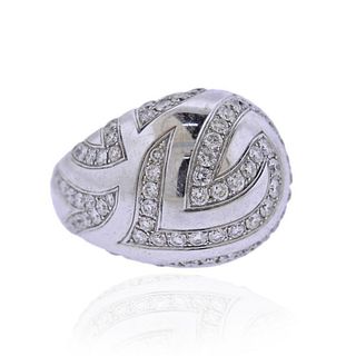 Asprey White Gold Diamond Ring