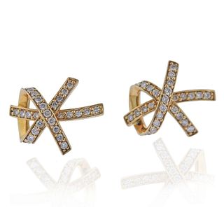 Feraud 18k Gold Diamond Earrings