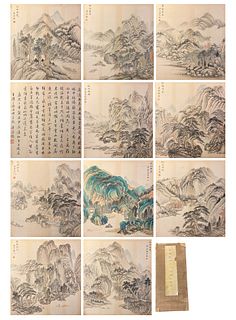 Wang Shimin, Chinese Landscape Painting Album