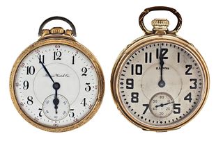 Lot of two Illinois pocket watches including a Sangamo Special