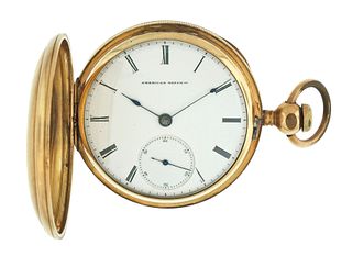An 18 size Civil War era Waltham pocket watch