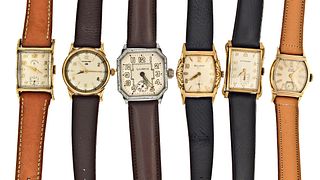 A lot of twelve mid twentieth century wrist watch