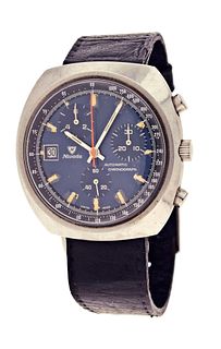 A rare Nivada TDBK wrist chronograph
