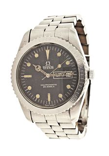 A Titus ref. 8895 Calypsomatic divers watch