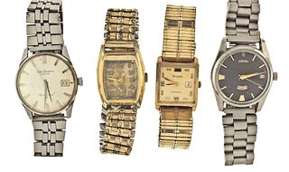A lot of ten mid 20th century wrist watches