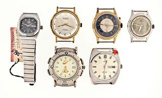 A lot of eighteen wrist watches
