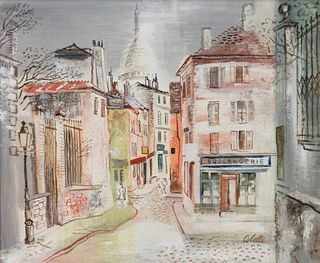 Charles Cobelle Parisian Street Painting