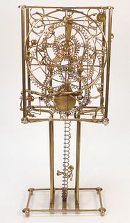 Gordon Bradt Kinetico Seven Man Skeleton Clock
