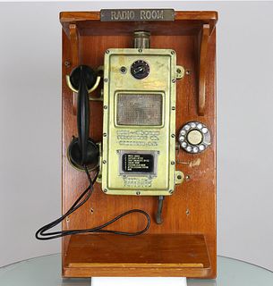 Authentic Hose McCann Engine Room Telephone
