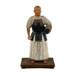 Japanese Hakata Samurai Figure