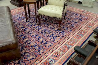 Oriental carpet. 9'4" x 13', Provenance: Property from Credit Suisse's Americana Collection