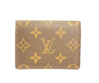 Louis Vuitton Brown Business Card Holder
