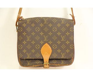 Louis Vuitton Brown Cartouchiere Bag