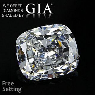 3.01 ct, G/VVS1, Cushion cut GIA Graded Diamond. Appraised Value: $186,200 
