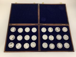 Silver Medals & Foreign Coins