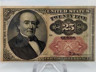 1874 25-Cents U.S. Fractional Currency Note