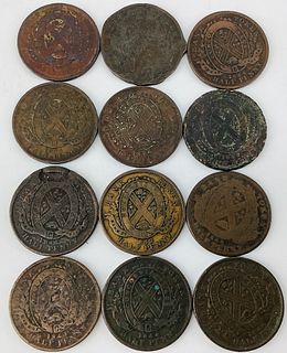 Antique Provincial Canadian Coins
