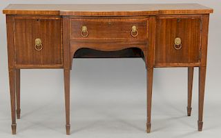 George III style sideboard. ht. 37 1/2 in.; wd. 60 in.; dp. 23 1/2 in.