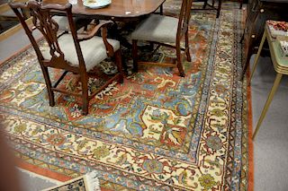 Oriental carpet, late 20th century. 9'9" x 13'10"