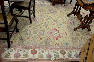 Flatweave Oriental carpet. 7'11" x 10'