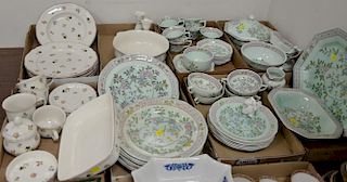 Two partial china sets Villeroy & Bach and Adams.