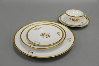 Set of Royal Copenhagen china dinnerware, 73 pieces.