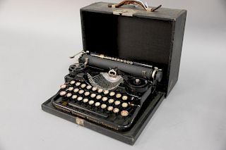 Vintage underwood standard portable typewriter. lg. 11 3/4"
