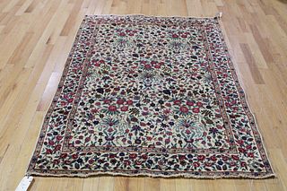 Vintage And Finely Hand Woven Carpet.
