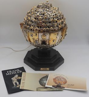 JUDAICA. Frank Meisler Jerusalem Sphere Sculpture.