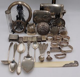 STERLING. Assorted Grouping of Sterling Objects