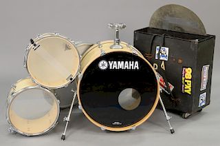 Yamaha, remo drum set.