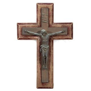 Early 20th Century Bronze Cruxifixion