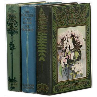 3 Thornton Burgess Nature Books