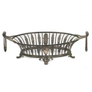 Neoclassical Style Silver Dish Frame