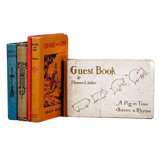 4 Children's Books, and Guest Book by Sahler
