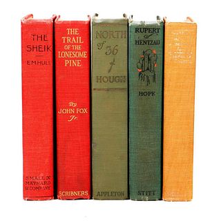 5 Misc. Titles 1900s-1920s, incl. Emerson Hough