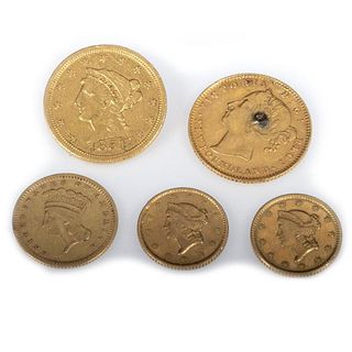Collection of US gold coins