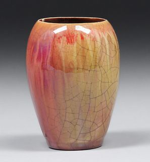 Dedham Hugh Robertson Period Oxblood Vase c1880s
