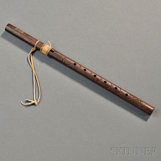 Plains or Apache Flute made from a Rifle-Musket Barrel