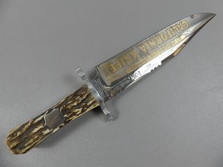 WOSTENHOLM CALIFORNIA BOWIE KNIFE