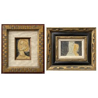 2 Unsigned Oil Paintings Depicting Portraits