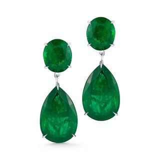 THE HOLLYWOOD EMERALD EARRINGS