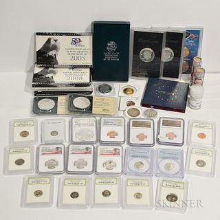Collection of U.S. Certified Coins and Mint Products