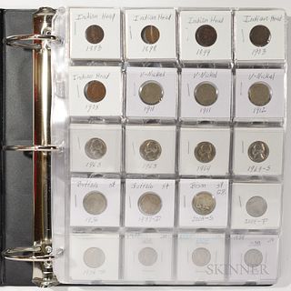 Binder of U.S. Coins and Foreign Coins