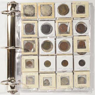 Binder of U.S. Coins and Foreign Coins