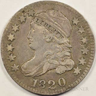 1820 Capped Bust Dime, Extremely Fine