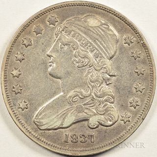 1837 Capped Bust Quarter, About Uncirculated