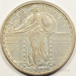1917 Standing Liberty Quarter, Type One, MS-63 FH
