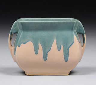 Roseville Carnelian Drip Vase c1920