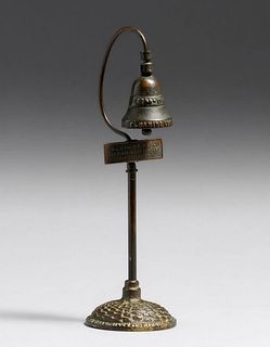 Forbes CA A&C El Camino Real Bronze Souvenir Bell c1920s